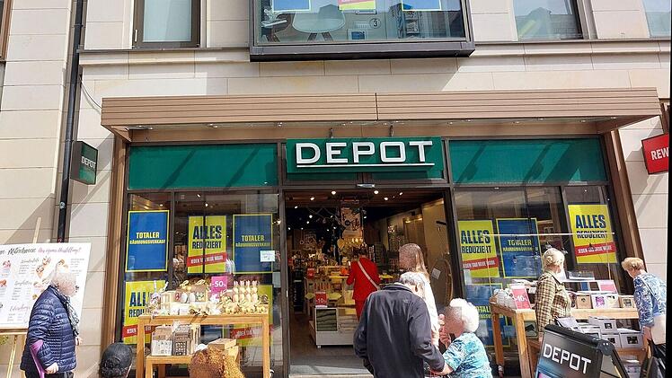 Depot Filiale in Bayreuth schlie&szlig;t nach erneuter Insolvenz