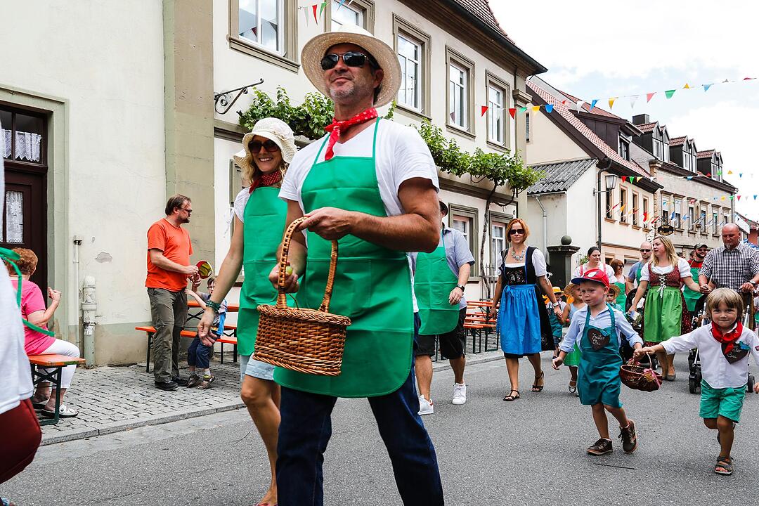 Weinfest-Eröffnung in Zeil am Main