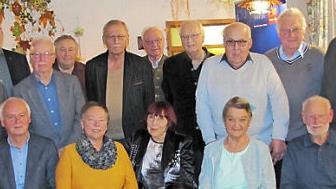 Die Diamant- und Goldjubilare (60 und 50 Jahre) von Ver.di