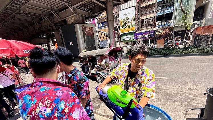 Neujahrsfest Songkran in Thailand