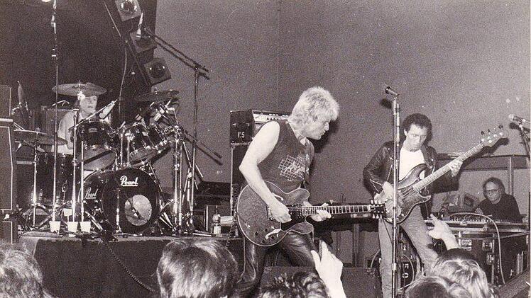 Alvin Lee (ehem. Ten Years After) begeisterte das Publikum 1987 im Appollon.Jens Ritter