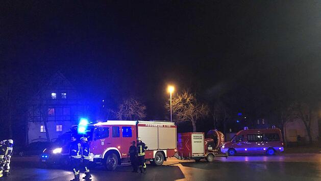 In einer Verpackungsfirma im mittelfr&auml;nkischen Neuhaus an der Pegnitz ist am Dienstagabend ein Feuer ausgebrochen. Foto: News5/Bauernfeind