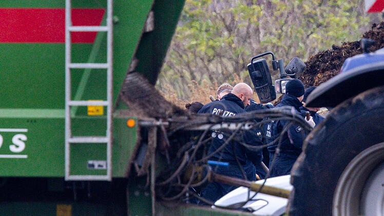 Polizeiaktion nach Fund des toten Fabian