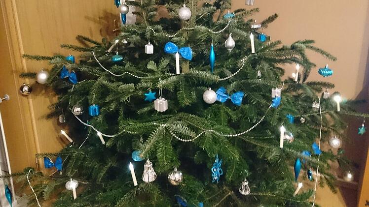 Yvonne Wagner: "Wir haben jedes Jahr einen sehr breiten Baum,  mit dem Schmuck erinnert er mich an ein Sissi-Kleid."
