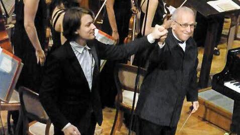 Nach Beethovens 3. Klavierkonzert: David Fray und Lawrence Foster.