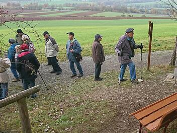 Auf ein baldiges Ende der Corona-Beschränkungen hofft der Rhönklub-Zweigverein um "nicht zu entfremden und den Normalbetrieb wieder aufnehmen zu können. Das Foto stammt aus dem Jahr 2019 am Kapellenweg Fuchsstadt.