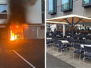 Bad Kissingen: Café Kaiser erleidet enormen Sachschaden durch Brand an Landratsamt - "alles kaputt"