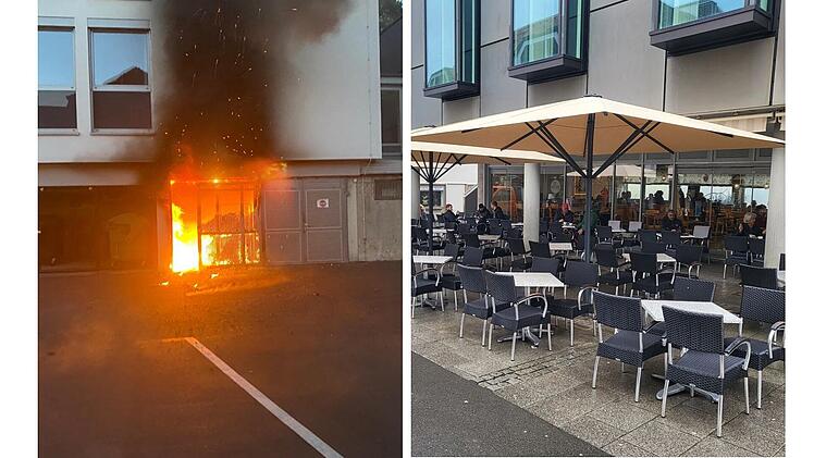 Bad Kissingen: Café Kaiser erleidet enormen Sachschaden durch Brand an Landratsamt - "alles kaputt"