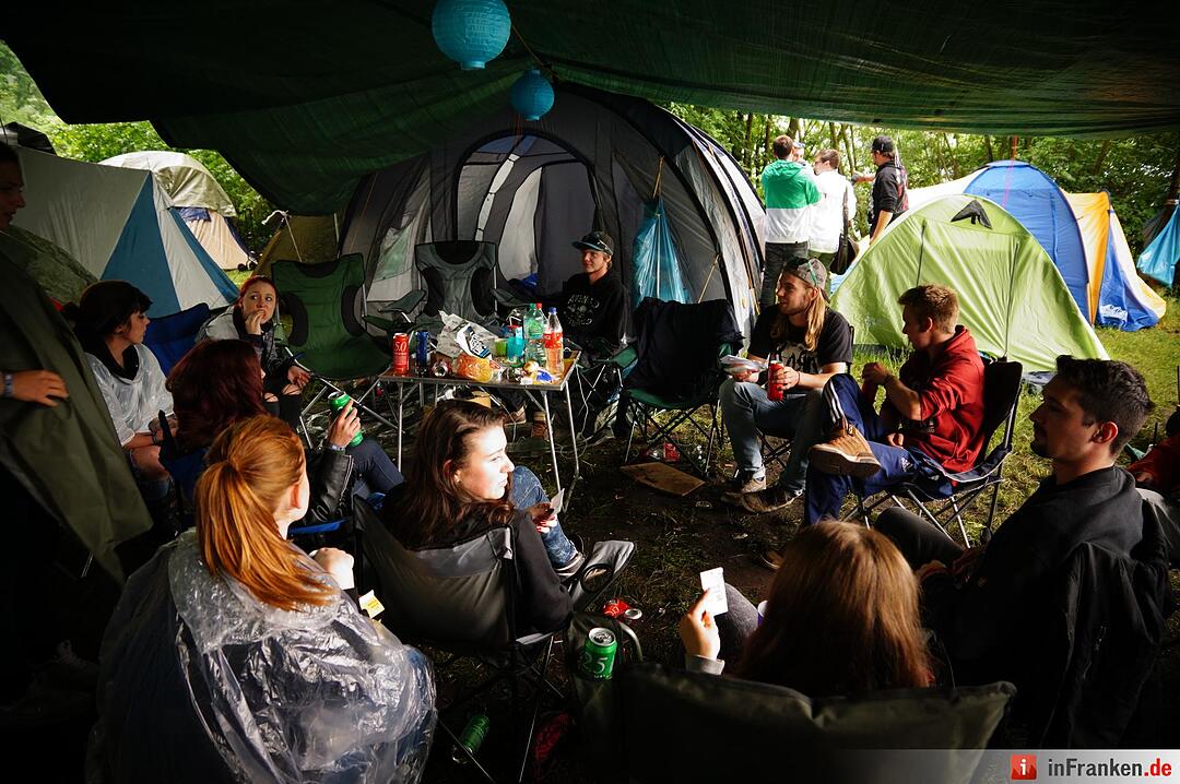 Rock im Park 2016: Besuch auf dem Zeltplatz