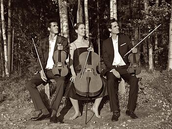 Das Parzival Trio mit den drei Geschwistern Julian, Pascal und Sophia Schwab gastiert am 3. Dezember in Bad Brückenau.  Foto: Roland Friedrich