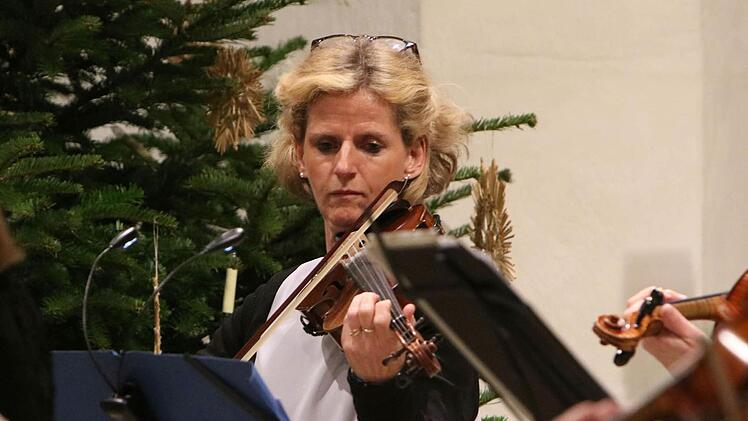 Impressionen vom Weihnachtskonzert mit dem Collegium Musicum in der Coburger MorizkircheFoto: Jochen Berger