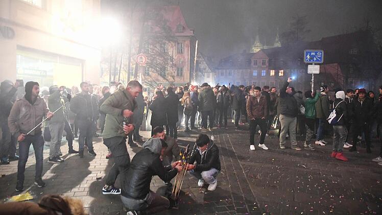 Silvester 2016 in Bamberg Foto: Ronald Rinklef
