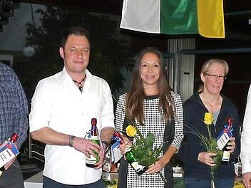Die Elterninitiative für einen neuen Spielplatz in Wiesenfeld war vertreten mit (von links) Jonas Wunderer, Tobias Korte, Melanie Freiberg-Walter, Carolin Pechauf und Matthias Dellert. Fotos: Karin Günther