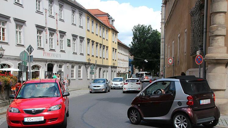 Auch die Rückertstraße in Coburg wird komplett gesperrt.