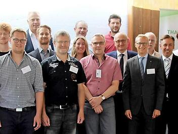 Die Teilnehmer des 7. Treffens des Energieeffizienz-Netzwerks Franken  Foto: Richard Sänger