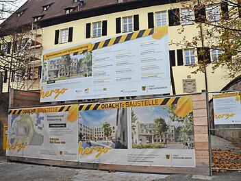 Das Herzogenauracher Großprojekt: Neubau Rathaus und Sanierung Schloss  Fotos: Bernhard Panzer