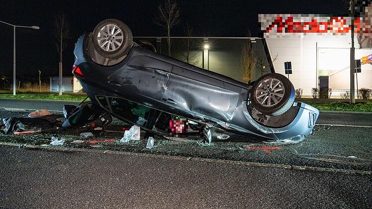Coburg: schwerer Unfall in der Niorter Stra&szlig;e