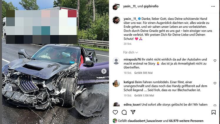 Gigi und Yasin haben schrecklichen Unfall - "tausend Schutzengel"