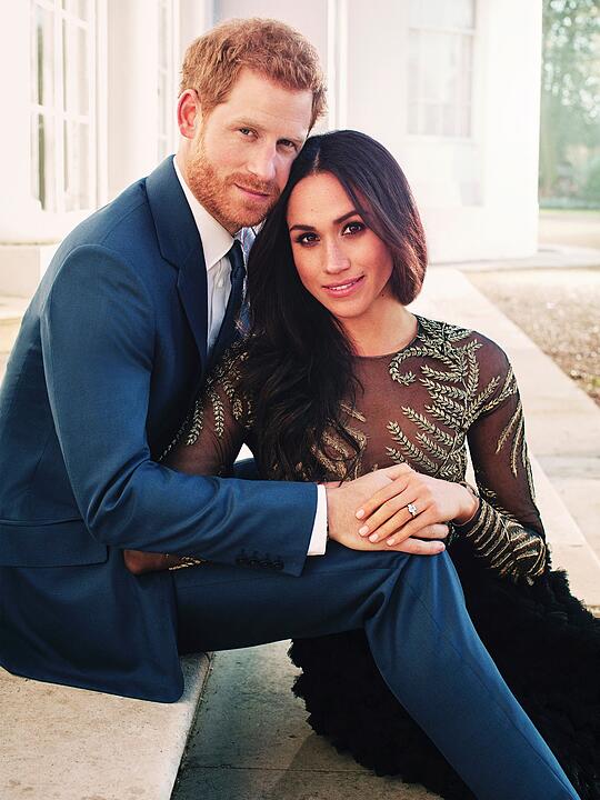 Offizielles Verlobungsbild von Prinz Harry und Maghan