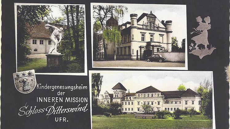 Eine Postkarte vom einstigen Kinderheim.