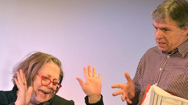 Marsha Cox und R&uuml;diger Baumann in Aktionprivat