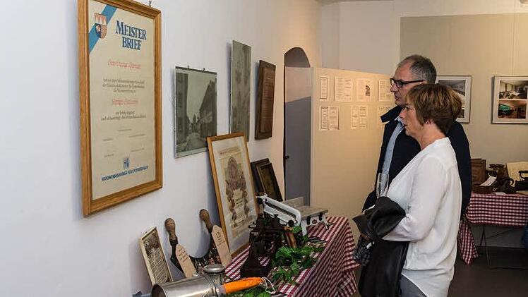 Sonderausstellung zum Tag des offenen Denkmals in Münnerstadt. Foto: Björn Hein