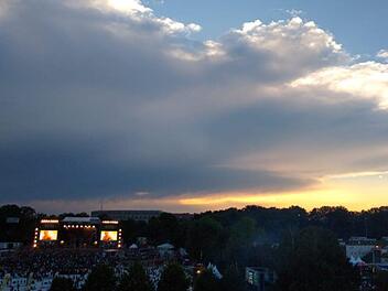 Unwetter-Gefahr für Rock im Park und Rock am Ring
