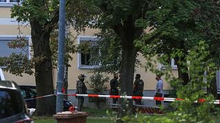 SEK und Spezialisten des LKA in Bamberg im Einsatz