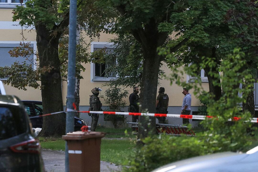 SEK und Spezialisten des LKA in Bamberg im Einsatz