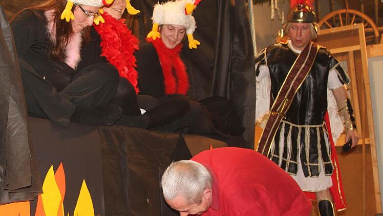 Das Märchen von den "verbrannten Hähnchen" beim Keglerfest.