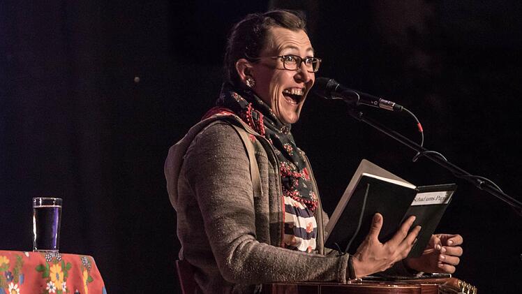 Impressionen von Martina Schwarzmanns Auftritt auf der Waldbühne HeldrittFoto: Jochen Berger