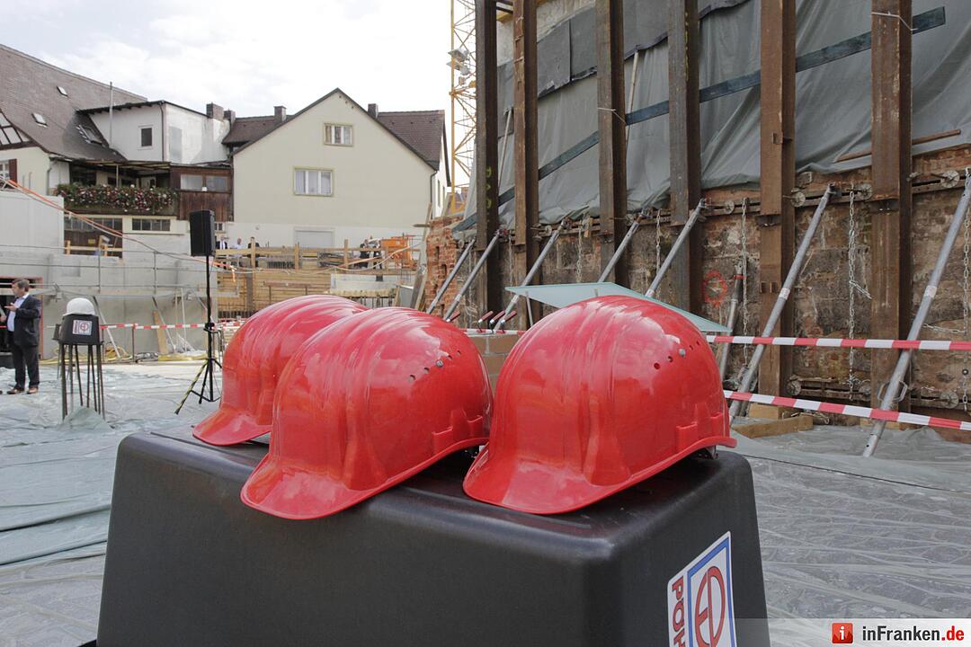 Forchheim: Brauhaus Grundsteinlegung