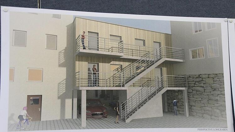 Entwürfe für modernes Bauen im historischen Umfeld Foto: Simone Bastian