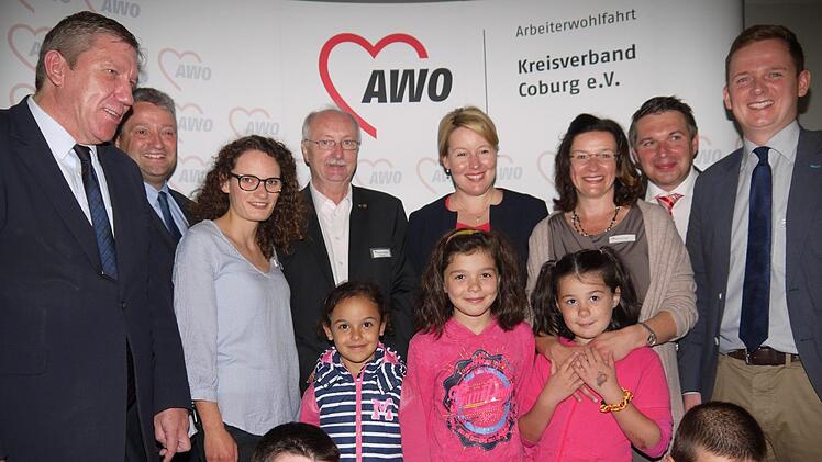 Bundesfamilienministerin Franziska  Giffey besichtigte am Donnerstag das Mehrgenerationenhaus der Arbeiterwohlfahrt in Bad Rodach. Berthold Köhler