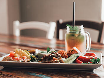 Das Patchwork in Kulmbach bietet eine vielf&auml;ltige Speisekarte mit vegetarischen sowie veganen Gerichten.