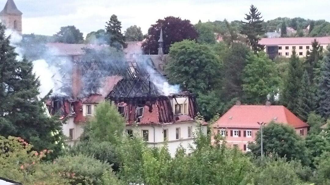 Großbrand in der Bamberger Altstadt