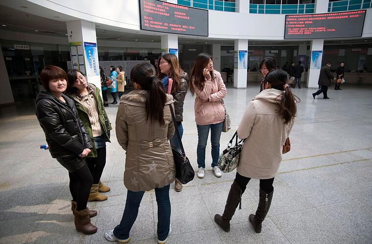 Jeder fünfte junge Chinese ohne Job
