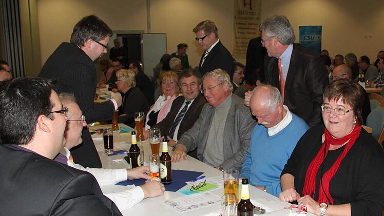 ... und Delegierte aus dem Landkreis Kulmbach.