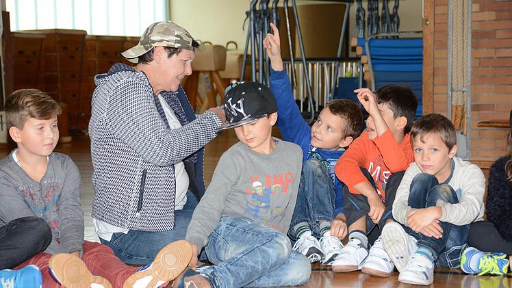 Hip-Hop-Unterricht in der Pressecker Grundschule Foto: Dagmar Besand