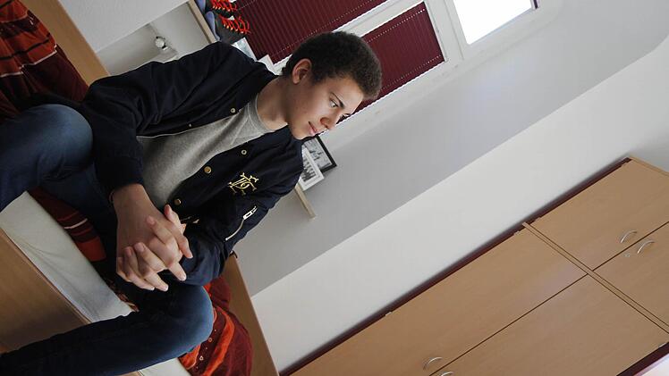 Der Schwede Felix Edwardsson ist einer der "Neuen" in der Basketball-WG.
