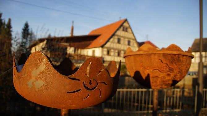 Großwenkheimer Weihnachtsmarkt. Foto: Anton Then