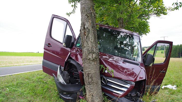 Ein Unfall ereignete sich bei Nordhalben. Foto: Marco Meißner