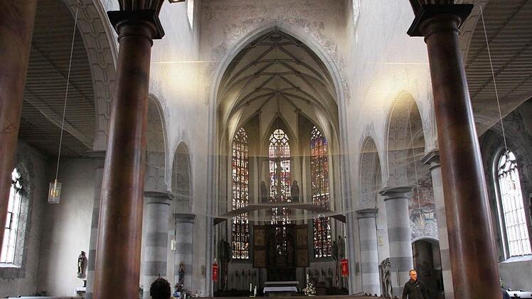 Die Stadtpfarrkirche in Münnerstadt. Foto: Heike Beudert