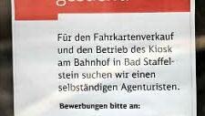 Mit diesem Plakat wird gesucht.
