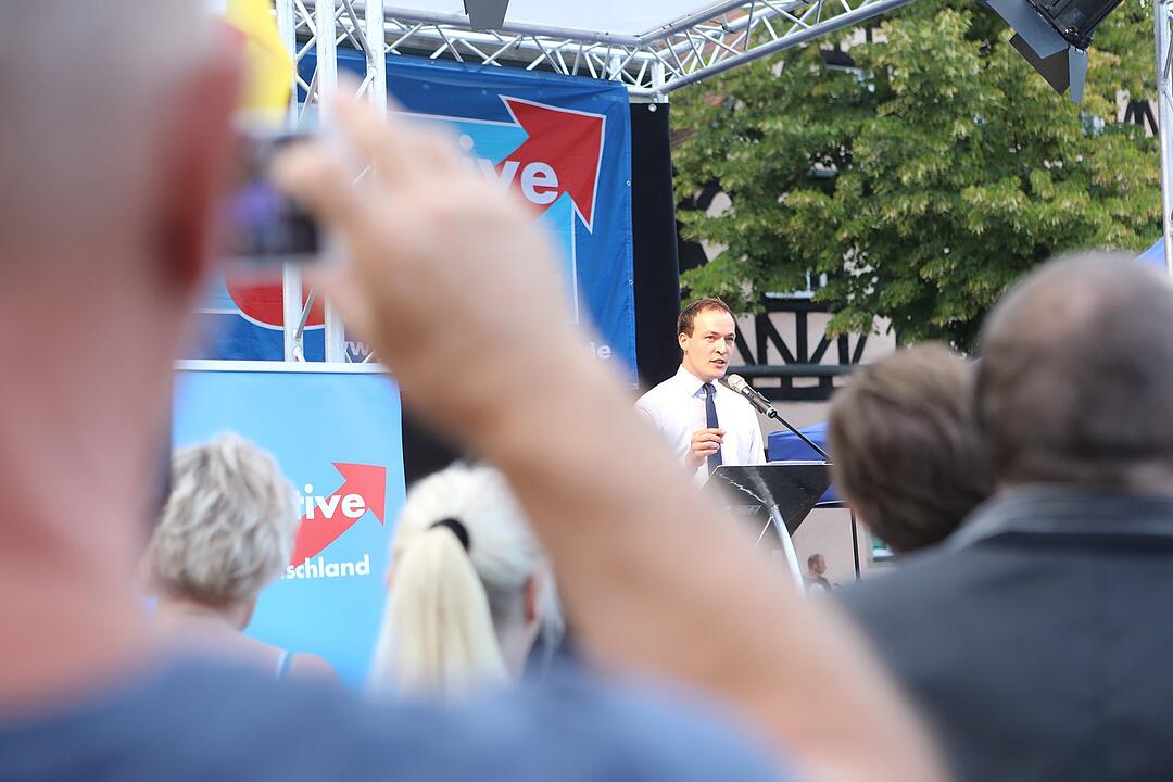 Björn Höcke in Forchheim: Demonstrationen gegen AfD-Politiker