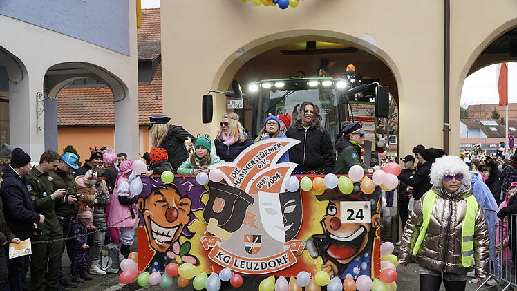 Allersberger Faschingsumzug 2023 mit 20.000 Besuchern