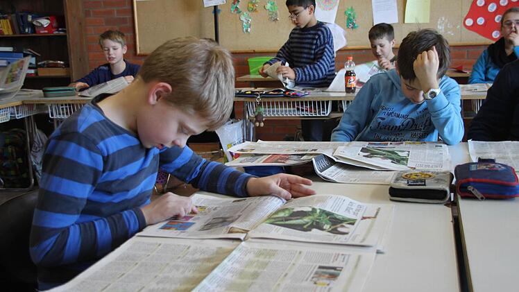 "Klartext!" in der Mittelschule Marktleugast Foto: Dagmar Besand
