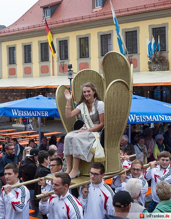 Korbmarkt Lichtenfels 2016 am Samstag