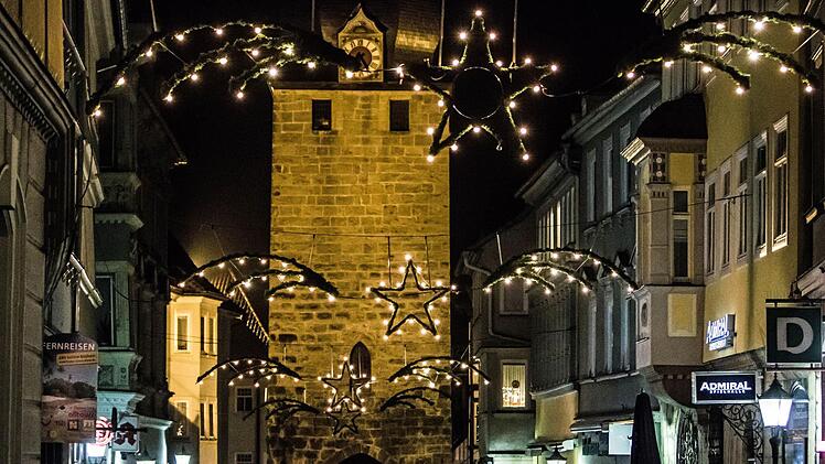 Adventsbeleuchtung Coburg: JudengasseFoto: Jochen Berger