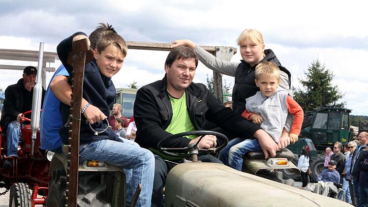 Die ganze Familie fährt Fendt. Michael Wunder